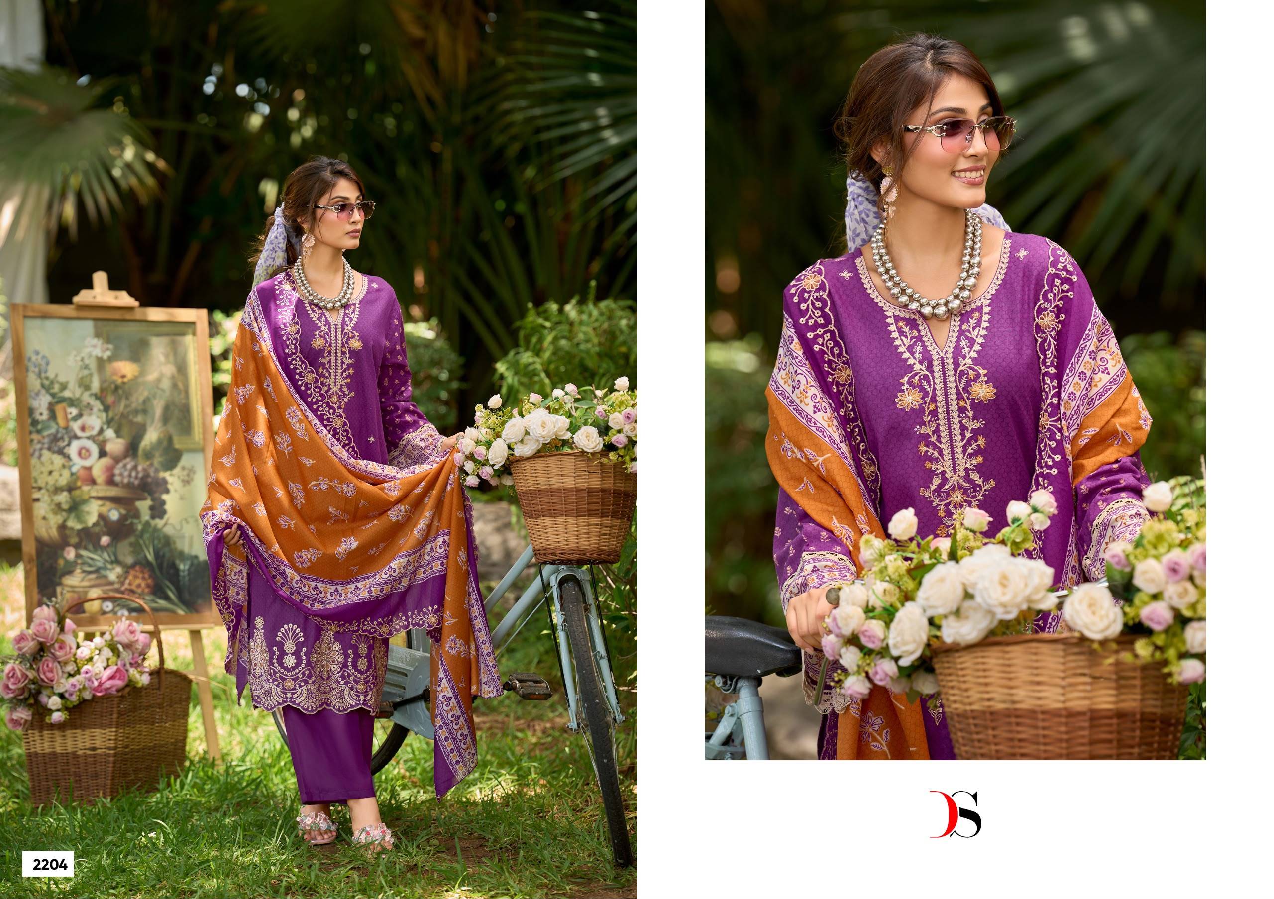 BIN SAEED -22 BY DEEPSY SUITS 2201 To 2208 Series Beautiful Festive Suits Stylish Fancy Colorful Casual Wear & Ethnic Wear Pure Cotton Print Dresses At Wholesale Price